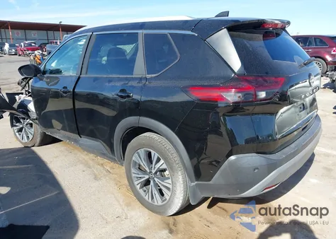 2022 Nissan Rogue Sv Fwd из США, поврежденный, VIN 5N1BT3BA8NC732014